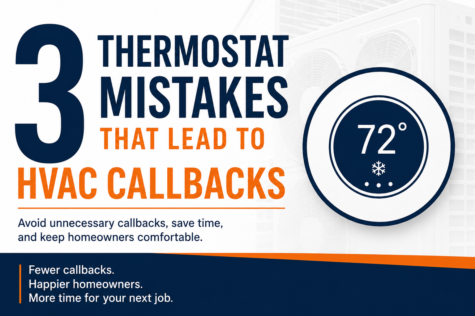 3 Thermostat Mistakes That Lead to HVAC Callbacks
