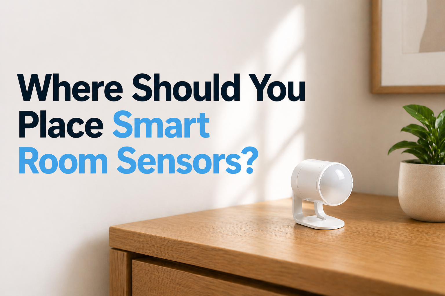 Where to Place My Smart Room Sensors? Best Locations for Accuracy and Comfort